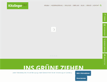Tablet Screenshot of kitzlinger.de